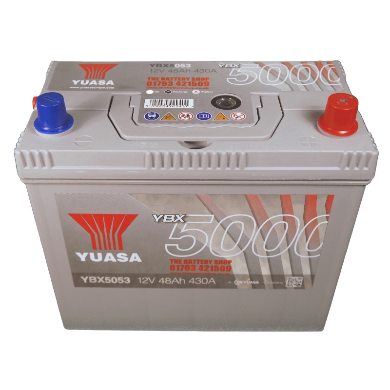 Аккумулятор Yuasa YBX5053-048 12V 48Ah 430A, Yuasa